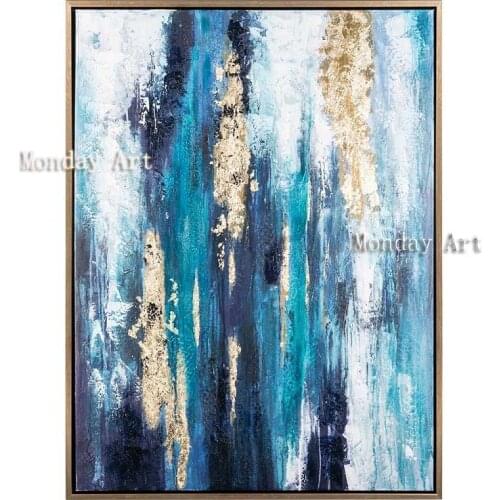 Handmade canvas painting Abstract Oil painting on Canvas Scandinavian Art Wall Picture for Living Room Sofa office Home Decora