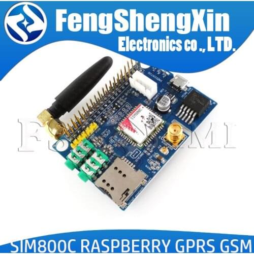 SIM800C RASPBERRY GPRS GSM Development board module