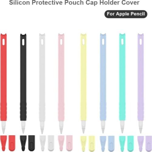 Lovely TPU Silicone Compatible For Apple Pencil Case Tablet Touch Pen Stylus For IPad Soft Protective Sleeve Cover Anti-lost