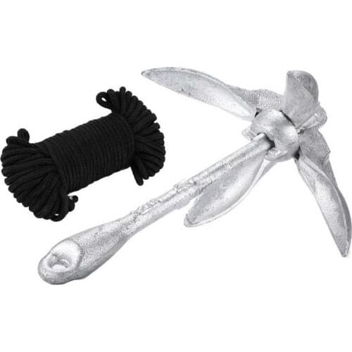 Marine Anchor Boat Anchor 3.2kg Portable for Jet Skis for Yacht