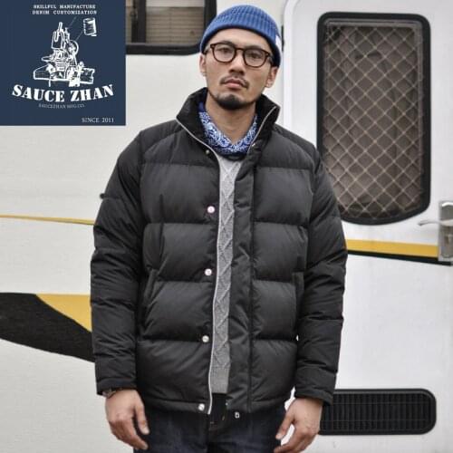 SauceZhan Mens Clothing Down Jacket Male Mens Down Jacket Men Coat Winter Down Coat Gray Duck Down Jacket Winter Jackets