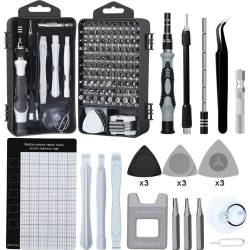 Hand Tool Kit Precision Screwdriver Set Phone Repair Set Precision CR-V Screwdriver Bit Set Mobile Phone Repair Tools