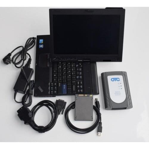 Newest Global Techstream GTS OTC VIM OBD for toyota it3 otc scanner software ssd with x200t laptop ready to work