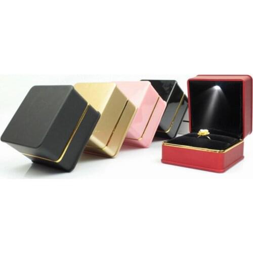 Luxury Jewelry Organizer For Display Ring Necklace Pendant Gift Packaging Box custom with logo
