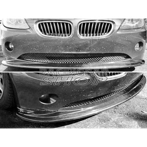 Real CARBON FIBER Front Bumper Lip Spoiler for 02-05 BMW E85 Z4 Euro B047