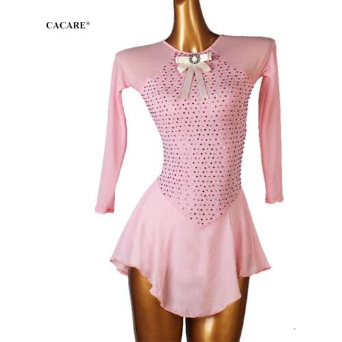 CACARE Figure Skating Dress Women Girls Customize Competition Ice Skating Dresses Latin Dance Costumes D0870