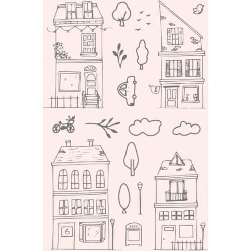 Spanish stamp Clear Stamps for Scrapbooking Transparent Silicone Rubber DIY Photo Album Decor 0647