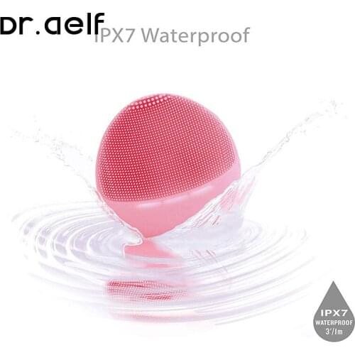 Silicone Brush Electric Cleansing Brush Electric Cleansing Massager Gentle Exfoliating Deep Cleansing Skin Waterproof