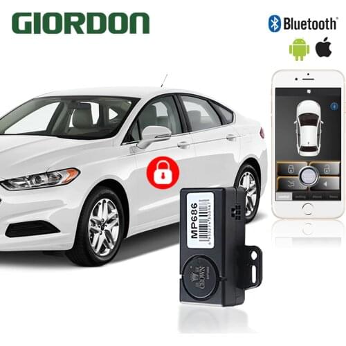 Mobile phone control keyless entry alarm system car engine start stop system remote Control the car by phone automatically