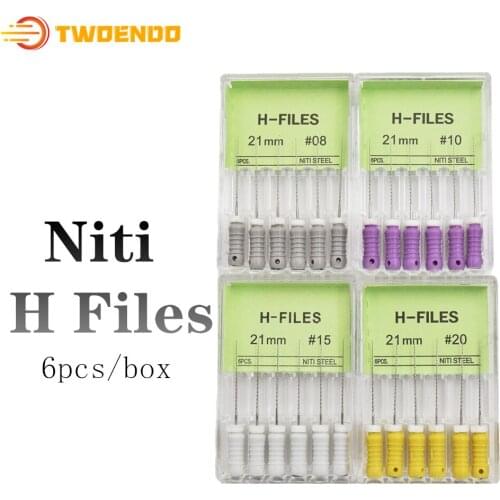 Dental Endodontic Root Canal H Files Hand Use 21mm 25mm #15-40 Hand Use Files Dentist Tools
