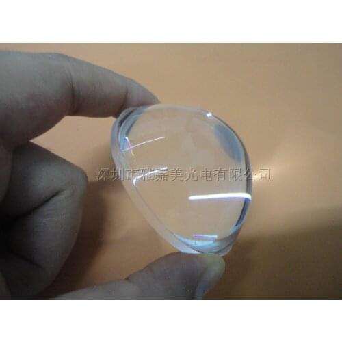 High quality, Focusing LED lens 60MM *26MM Plano-convex lens,Acrylic optical Lens/Focal length: 37MM