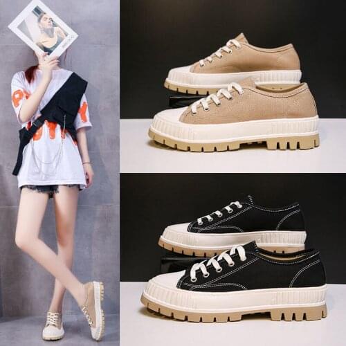 Size 35-43 Large size womens shoes autumn shoes 41 female ins tide new students all-match lightweight non-slip cloth shoes 42