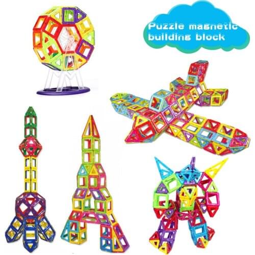 32pcs Mini Magnetic Building blocks Toys 3D Designer magnetic Blocks Building DIY Bricks Learning Educational Bricks Toy for Kid