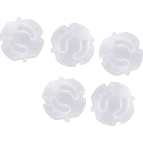 5pcs EU Child Safety Electrical Outlet Cover for Power Socket Guard Protection
