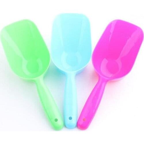 Dog Shovels Pet Plastic Food Feeder Multi Color Portable Cat Foodstuff Scoop Environmental Friendly Non Toxic