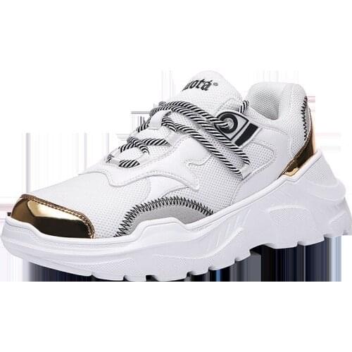 2019 New Men Chunky Sneakers Platform Thick Sole Casual Vulcanize Shoes Web Celebrity Fashion Sneakers Designer N10-02