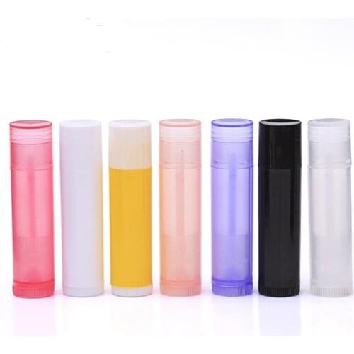 5g 5ml Empty colorful Lip Balm Tubes Containers Lipstick fashion cool lip tubes Multi Color Optional LX4140
