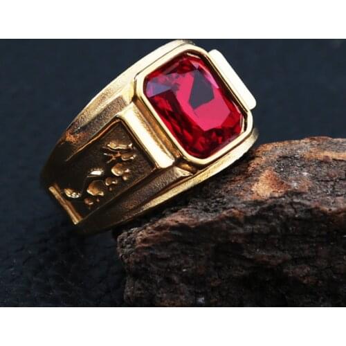 ROCKiss Women's Gold Rings