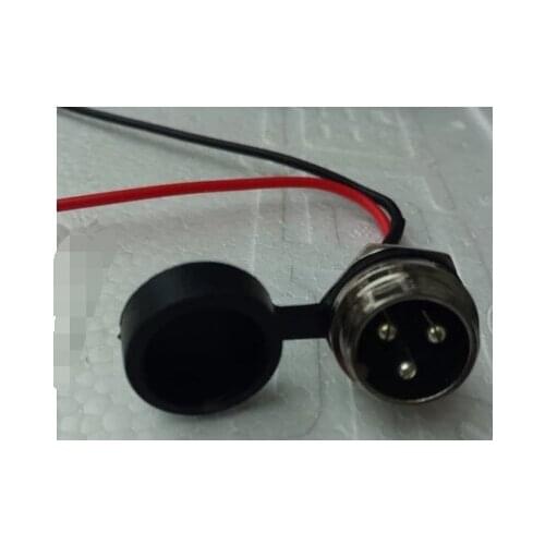 STARPAD For Electric Scooters 24 V36V aviation first round with three holes charging port