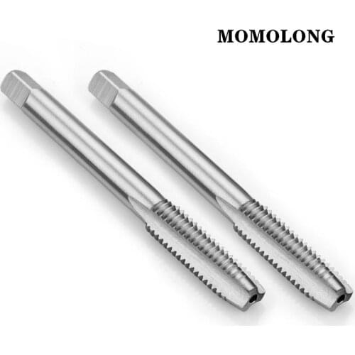 Free Shipping M3 M4 M5 M6 M8 HSS Machine Screw Thread Metric Plug Tap Screw Taps M3-M8 Set Kit Screw Thread Tap Drill Hand Tools