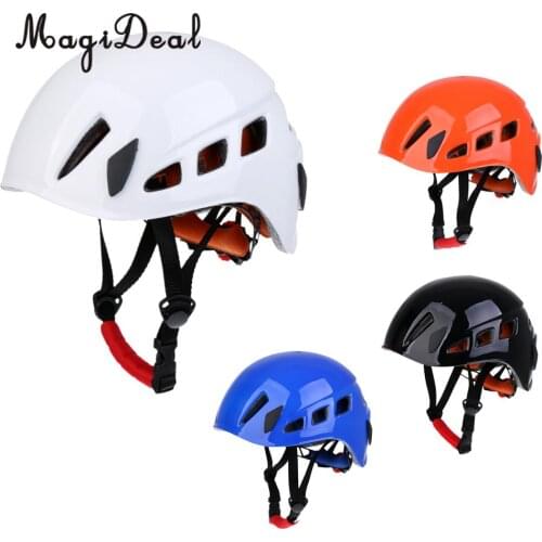 MagiDeal Safe Rock Climbing Downhill Caving Rappelling Rescue Helmet Protector for Kayak Canoe Boat Dinghy Camping