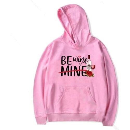Fashion Women Hoodies Trend WINE Sweater Fashion Sweatshirt Fashion Hoodie For Teens Women Harajuku Hoody Dropshipping