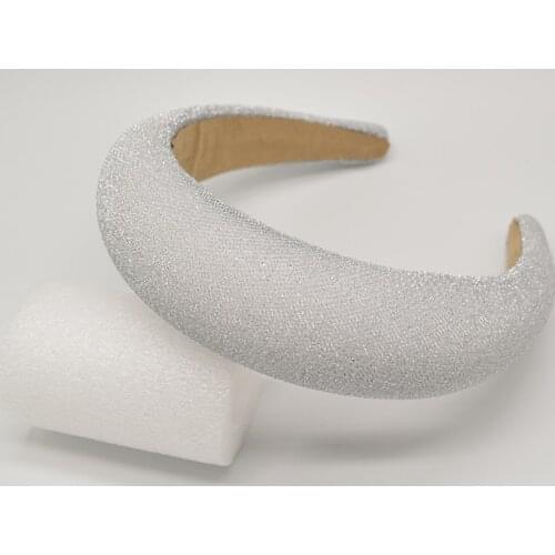 Bohemian Glitter Headbands Women New Wide Head Band Headwear Elasticity Hairbands Girl Hair Accessories Vintage Gold