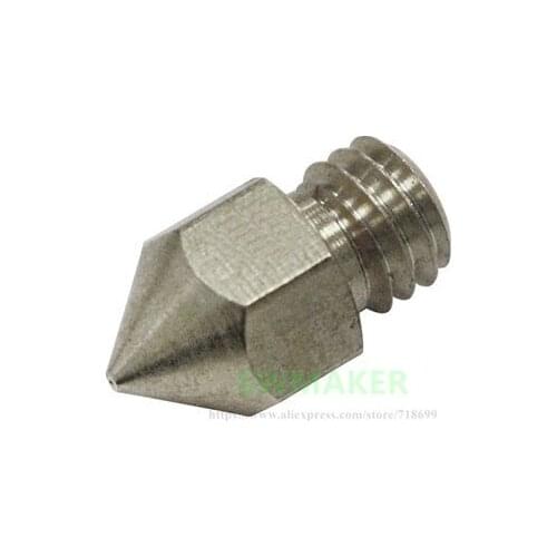 1pcs Ender-3 Stainless steel / brass nozzle 0.4mm high quality for Creality Ender-3 / 3S 3D printer