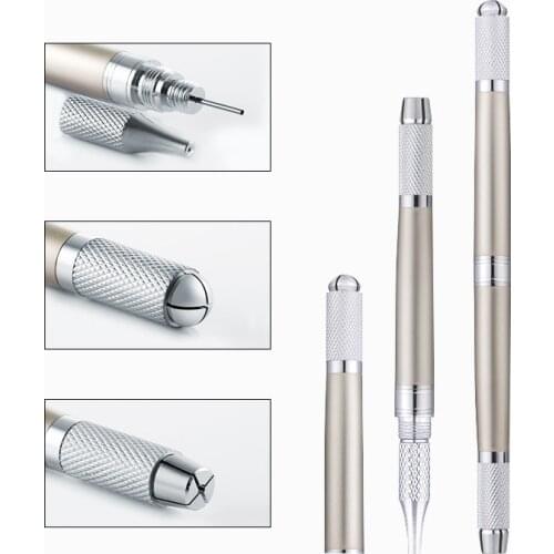 10PCS Tebori Manual 3D Eyebrow Tattoo Microblading Pen Mist Eyebrow Pen Permanent Makeup Eyebrow Tattoo Accesories Supplies
