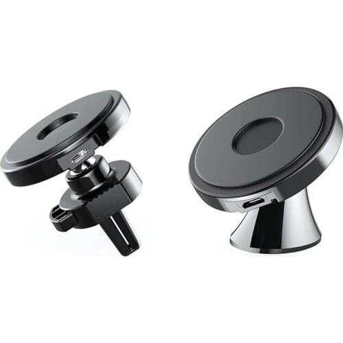 10W Fast QI Wireless Car Charger Motorcycle Car Phone Holder Wireless Smart Charger, 360 Degree Rotation