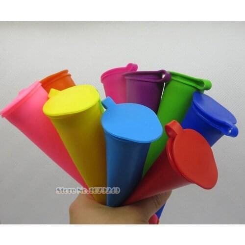 Silicone Ice Stick Molds Form for Ice Cream Maker DIY Summer Frozen Ice Cream Mold Kitchen Tools Popsicle Maker Lolly Mould