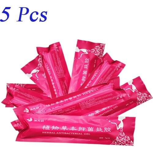 5 Pcs Vaginal Tightening For Women Vaginal Detox Gynecological Gel Female Uterus Nursing Anti Itching Inflammation