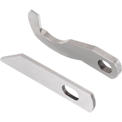 2pcs New Metal Blade Upper & Lower Cutter For Brother 929D 1034D XB0563001 X77683001 Sewing Machine Accessory
