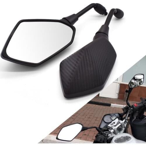 1 Pair Motorcycle Rear View Mirrors For YAMAHA vmax 1200 1700 v max tenere 700 xtz700 xjr1300 10mm 8mm Back Side Convex Mirror