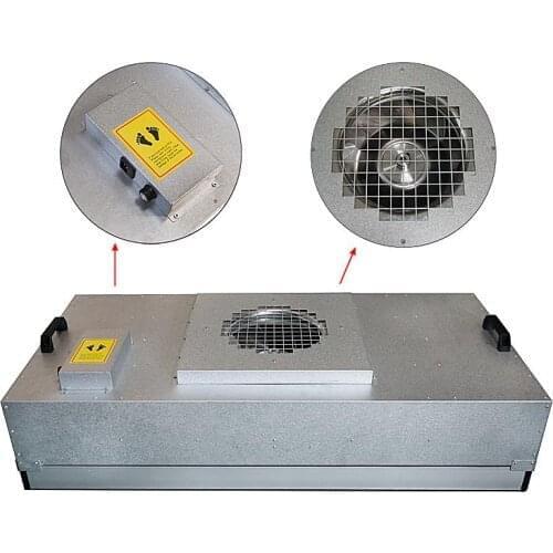 New arrival 2020 FFU-575 Fan Filter Unit FFU Efficient Air Purifier Filter One Hundred Laminar Flow Hood Clean-shed