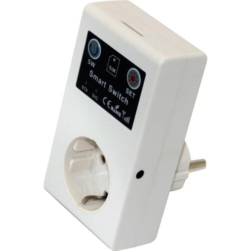 Wireless GSM power plug Socket switch for smart intelligent home controller for water pump gate door light sliding door opener