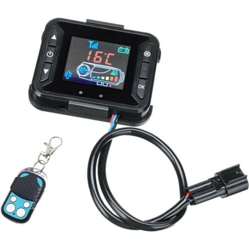 Universal 12V Diesels Air Heater LCD Monitor Switch + 4 Buttons Remote Control For Car Truck Auto Diesels Air Heater Parking