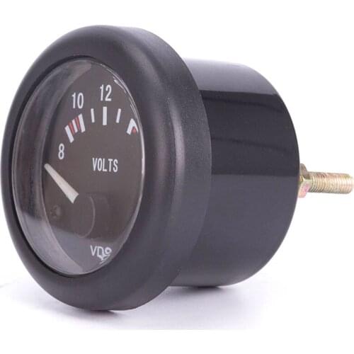 VDO Voltage Gauge 12V VDO Battery Voltmeter Unit Voltmeter Instrument Accessories