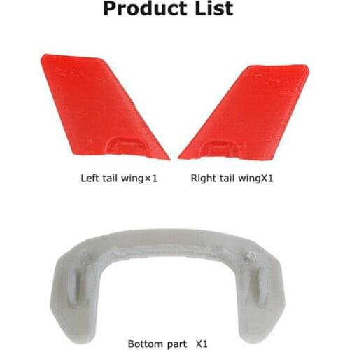 3D Printing Vertical Tail Blades Stabilizer Spoiler for DJI FPV Drone Personalized Accessories