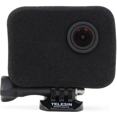 WindSlayer Foam Windshield Black Set of 2 Foam Windscreen for Gopro Hero 3/3+/4 (pack of two)