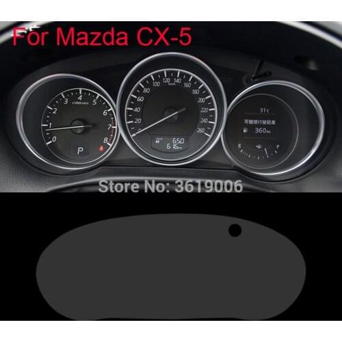 TOMMIA For Mazda CX-5 13-17 Screen Protector HD 4H Dashboard Protection Film Anti-scratches Car Sticker