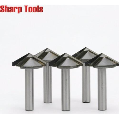 5pcs 6x22mm 120 Degree V Groove Router Bit Woodworking Cutters for Wood Working 3D CNC Engraving Bits Carbide Milling Tools