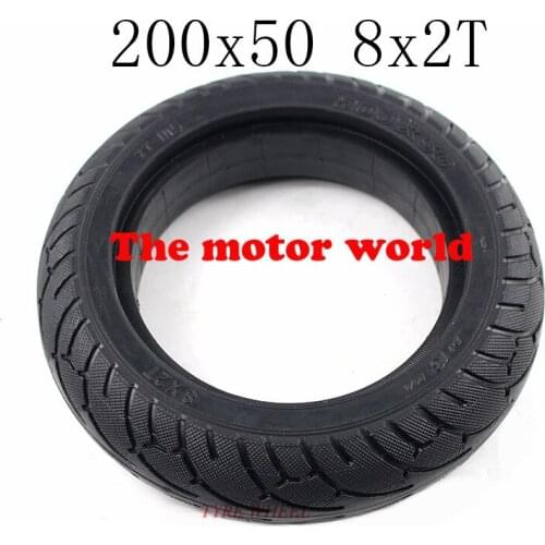 Free shipping 200x50 8X2T Solid tyre 8 inch tire fit Electric Self Balancing Hoverboard Scooter 200*50 8x2T tyre