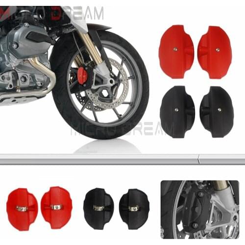 For BMW R NineT 2014-2017 R1200R/RS/RT 2006-2017 R1200GS LC/ADV 2013-2017 Red Motorcycle Front Brake Caliper Covers ABS Plastic