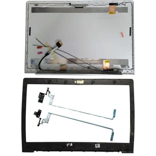 New for Lenovo ideapad 510-15 510-15ISK 510-15IKB laptop LCD top cover case /LCD Bezel Cover /LCD hinges L&R
