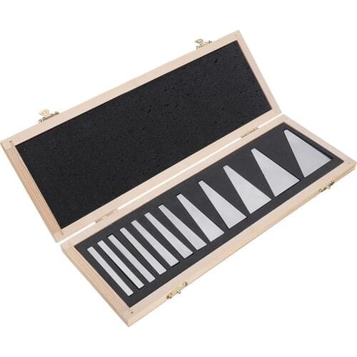 New 12pcs Precision Angle Blocks Set 1/4 to 30 Degree Gauge Milling Machinist Lathe Tools