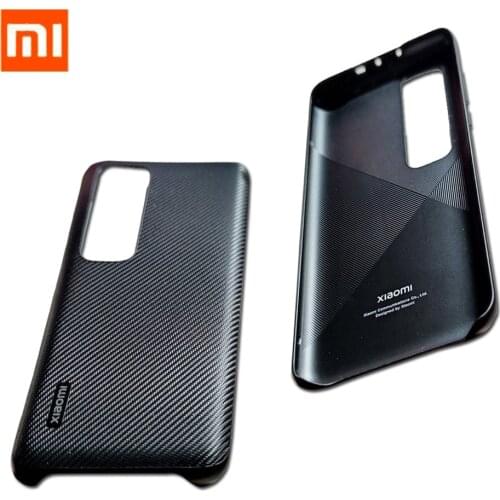 Original Xiaomi mi 10 Ultra Case Luxury Carbon fiber Cover Ultra thin light For xiaomi Mi 10 ultra 10ultra phone bumper shell