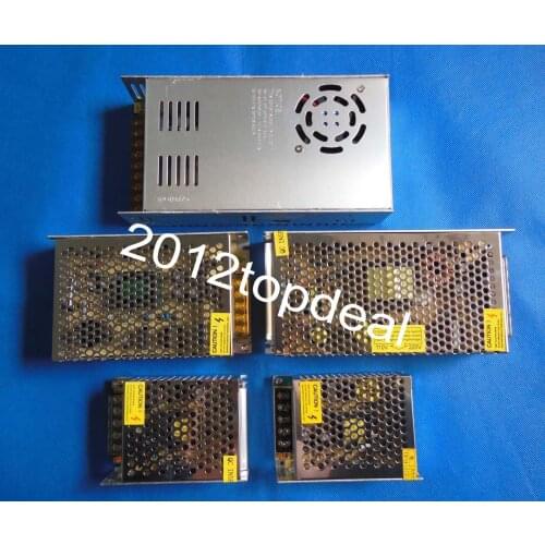 Factory Directly Sell AC110V-220V TO DC 12V 1A/1.25A/1.5A2A/3A/3.2/5A /6A Switch Power Supply Driver Adapter LED Strip Light