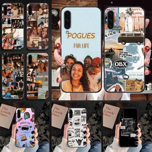 Pogue Life Outer Banks Phone case For Samsung Galaxy A 3 5 7 8 10 20 21 30 40 50 51 70 71 E S 2016 2018 4G black pretty