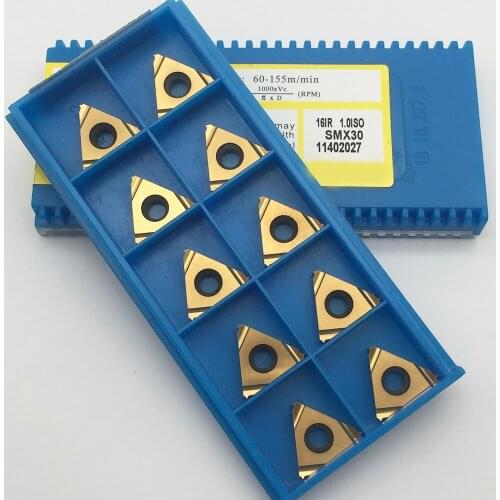 10pcs 16IR 1.0ISO SMX30 High quality used for steel,process of stainless steel cnc blade High cost performance